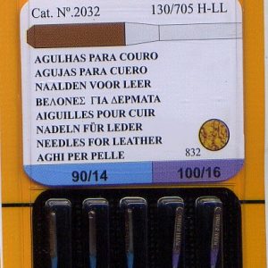 AGHI SINGER PELLE 90/100 CF.5PZ