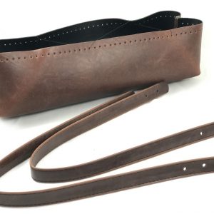 SET BORSA VASCA+MANICO ECO PELLE CF.1PZ.