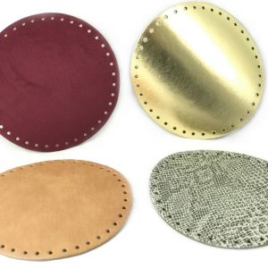 FONDI PER BORSA PELLE ROTONDI D.18 CF.1 PZ.