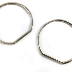 MANICI ANELLO ACCIAIO DIAM.10CM CF.2 PZ.