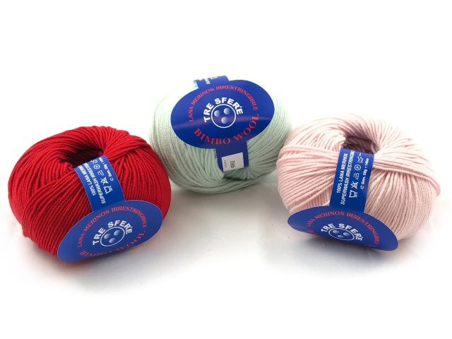 LANA BIMBO MERINOS CF 1 GOMITOLO