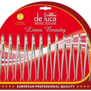 PINZETTE ORO PER CIGLIA BECCO INOX CF.1PZ