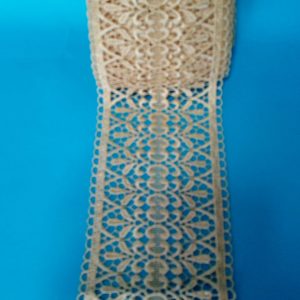 MACRAME, TRAMEZZO GIALLO ORO ALTO CM.11 ART.10/OR