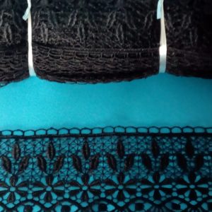 MACRAME NERO ALTO CM.7 ART.38 NR