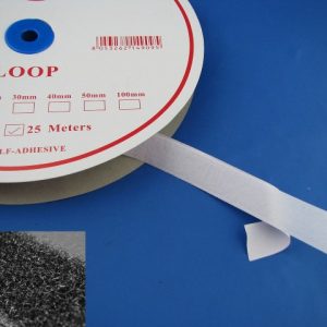 STRAPPO ALTO 2CM ADESVO 2PARTI UNCINO+ASOLA