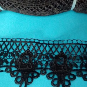 MACRAME NERO ALTO CM.8 ART.39 NR