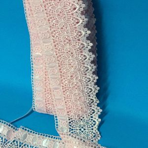 MACRAME CO PASSANASTRO COL.ROSA ALTO CM.10,5 ART.03/RA