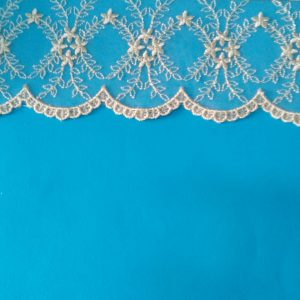 PIZZO IN TULLE ORO CM.10 ART.79 OR