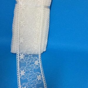 TRAMEZZO IN TULLE RICAMATO CM.9 ART.53 PN