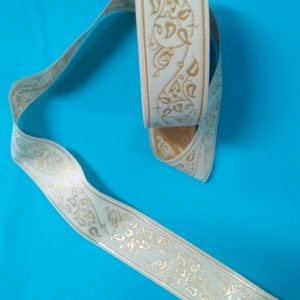 GALLONE TIROLESE ALTO 3,2CM. COL. GIALLINO