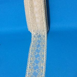 TRAMEZZO IN TULLE COL.ORO CM.8,5 ART.51 OR