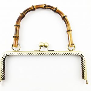 CLIK CLAK RETTANGOLO+BAMBOO 20,5 CM CF.1PZ BRONZO