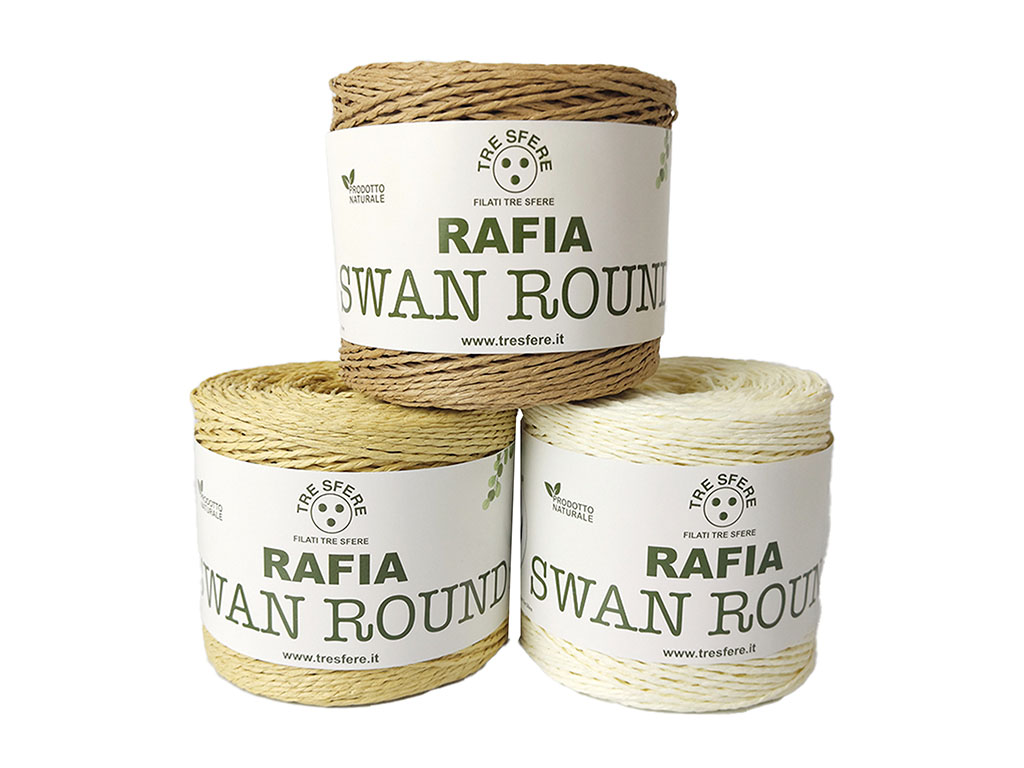 RAFIA SWAN ROUND 100%PAPER Confezione150 Gr.